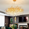 40" Albero Living Room Crystal Chandelier: Illuminate Your Space with Elegance