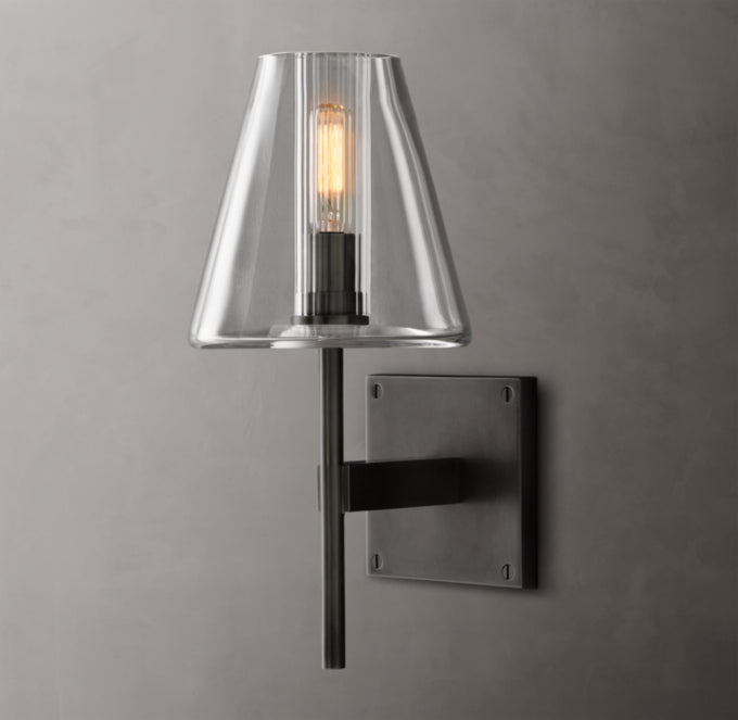 Fulham Glass Shade Sconce