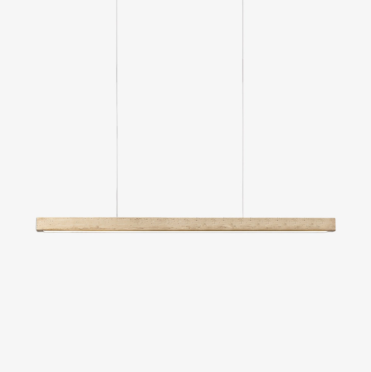 Linear Travertine Pendant Lamp