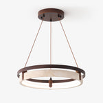 Orbit Travertine Pendant Light