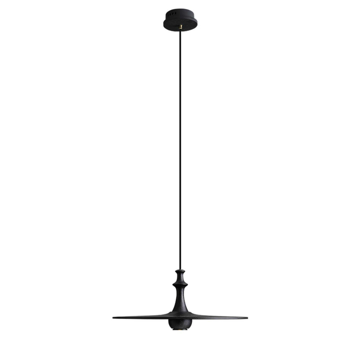 Wooden Spin Pendant Light