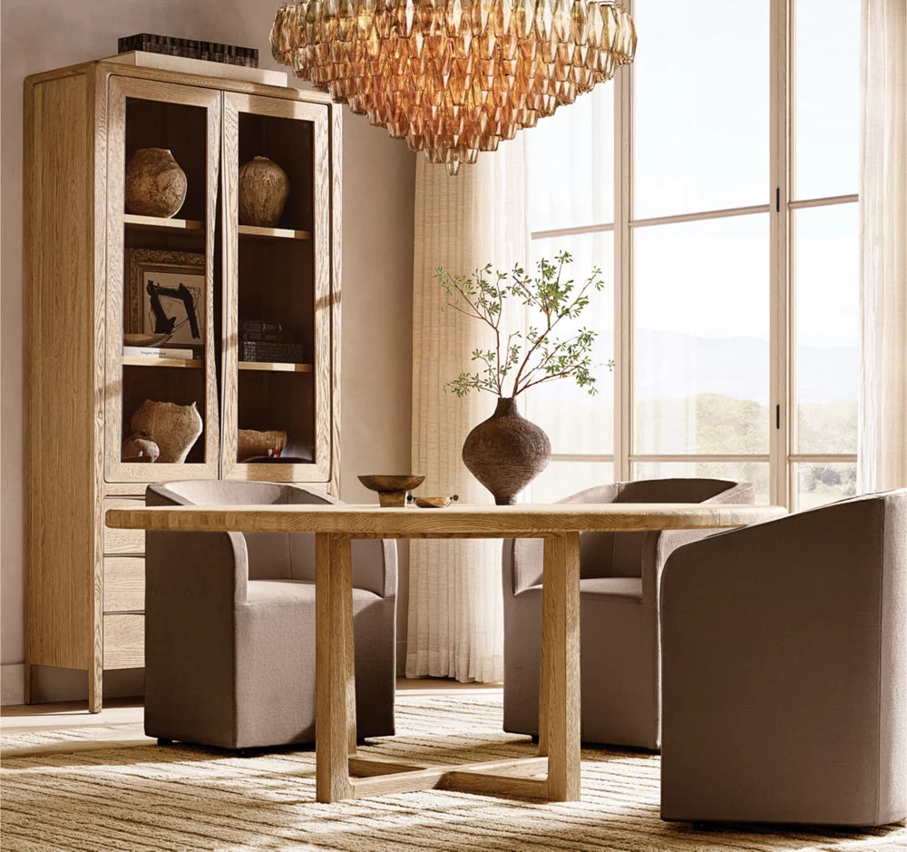 Chiara Smoke Glass Tiered Round Chandelier 62"