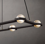 └clatant Rectangular Chandelier 54"