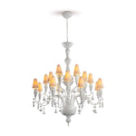 Lladro Ivy and Seed 20 Lights Chandelier Flat Model (US) - Medium