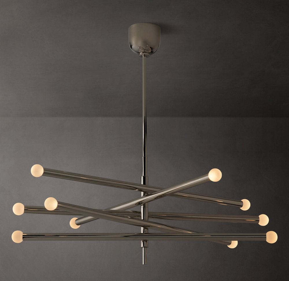 Rousseau 10-Light Mobile Orb Chandelier