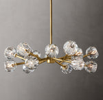 Boule De Cristal Clear Glass Round Chandelier 36"