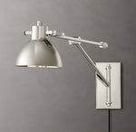 Machinist Swing-Arm Task Sconce