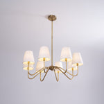 Opaluxe Brass Chandelier