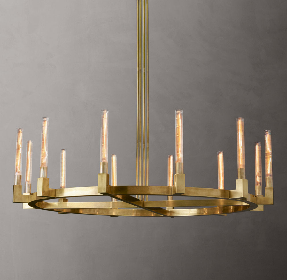 Cannele Round Chandelier 60"