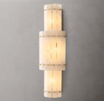San Marco Alabaster Grand Round Sconce