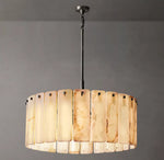 Calamette Onyx Round Chandelier 36"