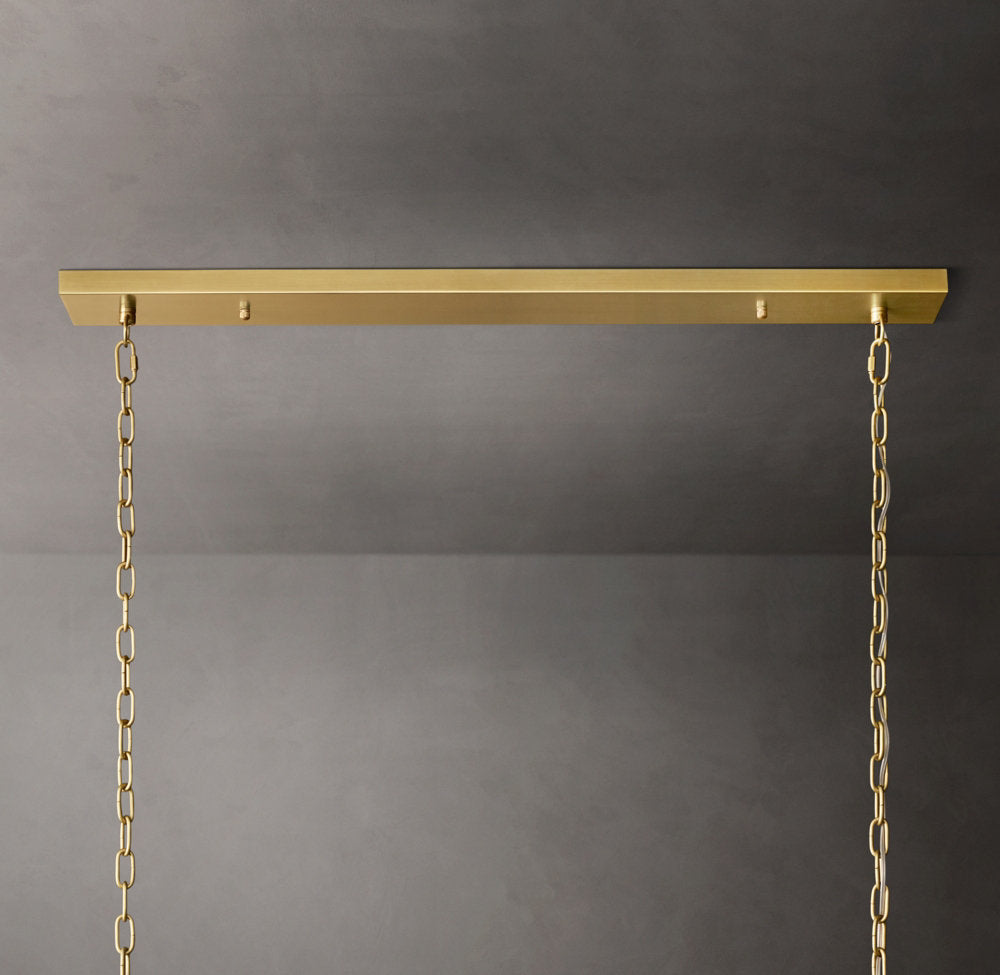 San Marco Rectangular Chandelier 72"
