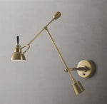 Counterpoise Swing-Arm Sconce