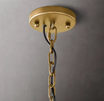 Harlow Calcite Round Chandelier 31"