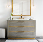 Boule De Cristal Clear Glass Rod Pendant