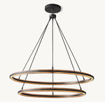 Peralta Two-Tier Round Chandelier 60"