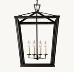 19th C. English Openwork Outdoor Pendant