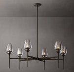 Tulip Round Chandelier 42"
