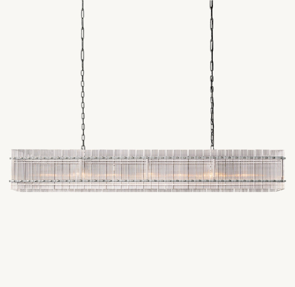 San Marco Rectangular Chandelier 72"