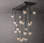 Pearl Rectangular Chandelier 54"