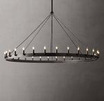 Camino Vintage Candelabra Round Chandelier 63"