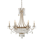 Claiborne Chandelier, 6-Light, Avalite, 33"W (1-3060-6-60 1K16C)