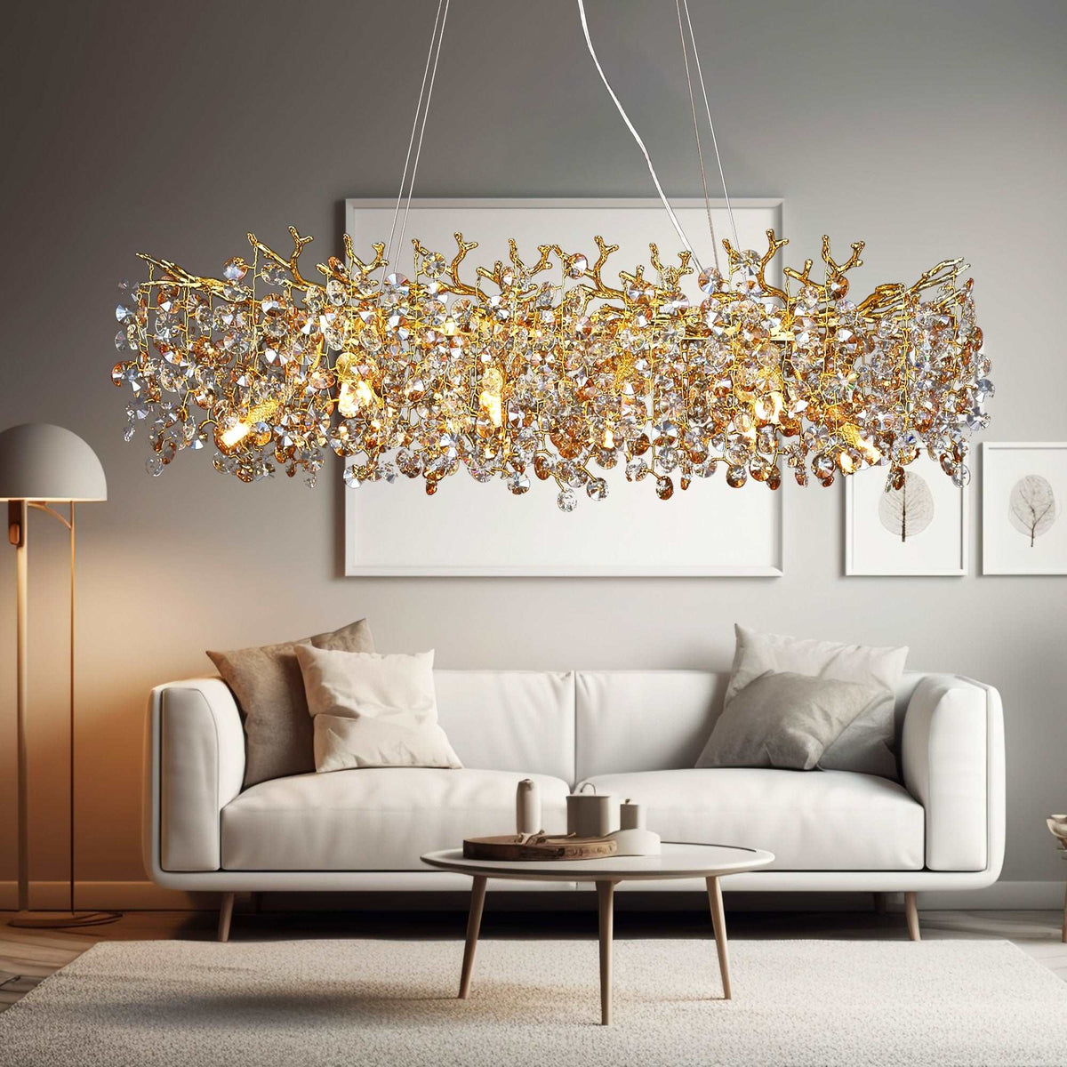 Albero Crystal Dining Room Chandelier