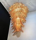 Rosalind Murano Amber Chandelier