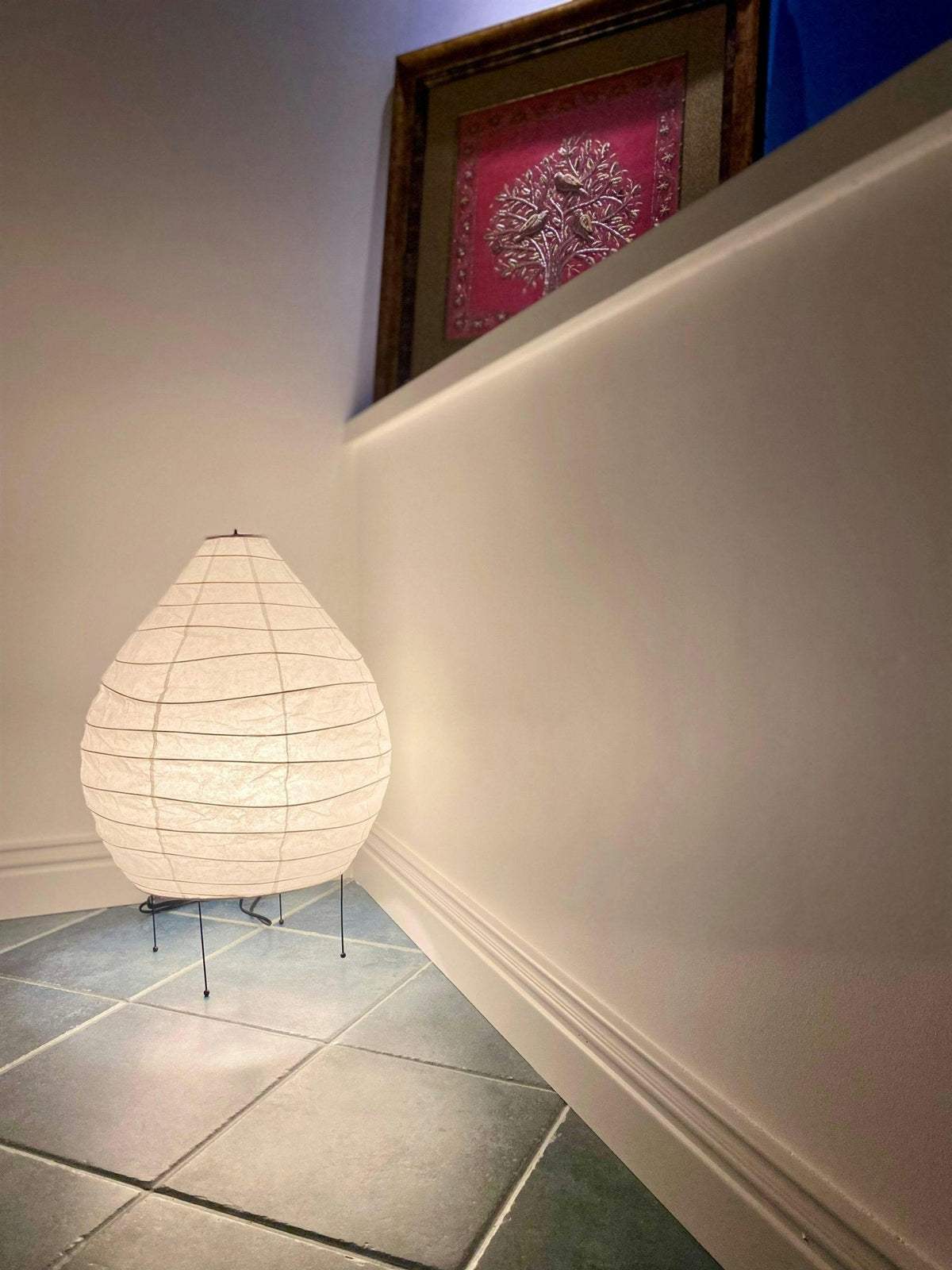 Washi Paper Lantern Table Lamp