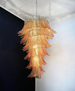 Rosalind Murano Amber Chandelier