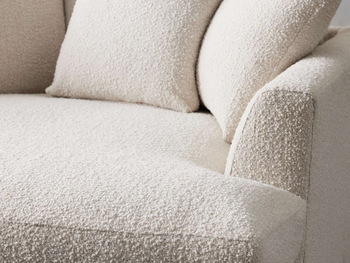 Vernon Two-Piece Right Arm Deep 43" Cuddle Chaise Sectional