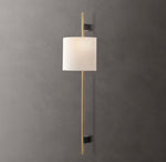 Vela Round Bar Sconce - Round Shade