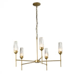 Stella Chandelier, 6-Light, Vintage Platinum, 32.9"W (105057-SKT-82-CR 5D0QNZ)
