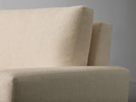 Remington Luxury King Sleeper Sofa in Wiley Parchment