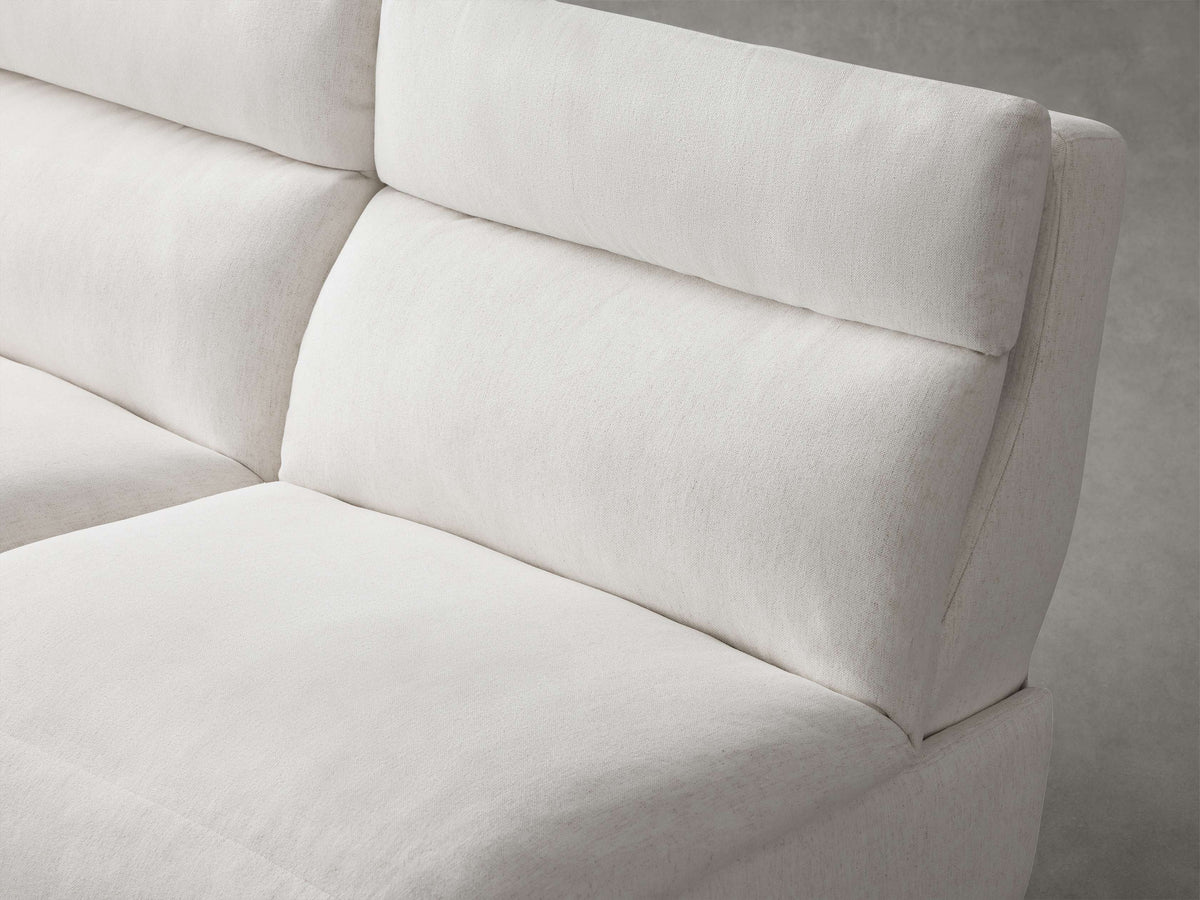 Rowland Tailored Five Piece Armless Motion Corner Sectional