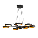 Light Guide Ring 1/2/3/4/9-Light Chandelier