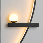 21'' Curved Strip 3 Step Dimming LED Wall Sconce Lighting Wall Lamp