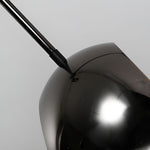 Geometric Linear Electroplating Black Modern Chandelier Hanging Ceiling Lights