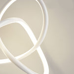 Circular Rings Creative Three Step Dimming LED Modern Chandelier Light