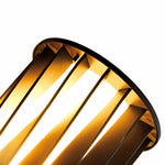 Creative Twisted Waterproof LED Modern Outdoor Wall Lamp Plug in Wall Lights