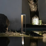 Geometric Design Waterproof LED Black Modern Outdoor Pathway Lights