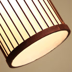 Creative Minimalist Bamboo Hand Woven LED Retro Modern Pendant Lights