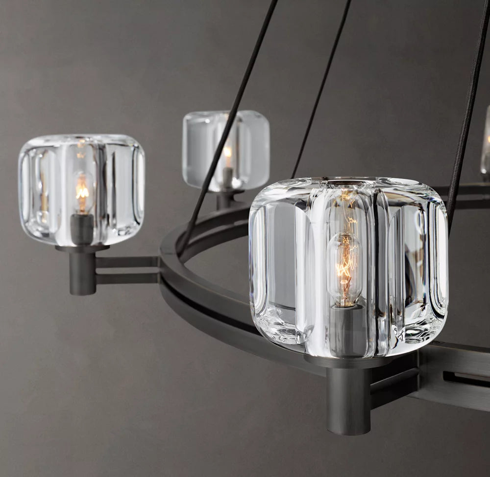 Demaret Round Chandelier 60"