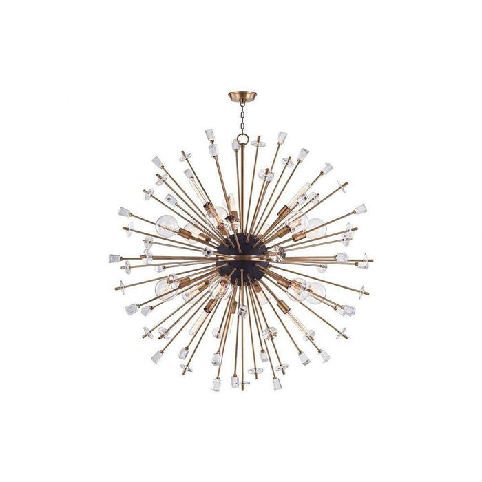 Bailey Street Home - 116-BEL-2973100 - Airedale Piece 6-W Chandelier - 60 Inches Wide by 60 Inches High