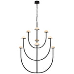 Pedra LED Chandelier Bronze
