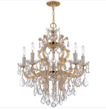 Five-Light Chandelier with HandPolished Crystals