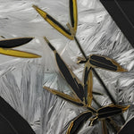 Landscape Pattern LED Waterproof Modern Solar Path Lights Deck Post Lights