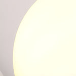 Waterproof Round LED Three Step Dimming Modern Solar Pathway Lights