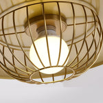 Creative Circular Electroplated Three Step Dimming Nordic Pendant Lighting