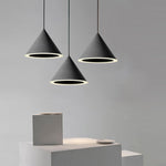 Minimalist Conical LED Macaron Color Nordic Pendant Light Kitchen Island Lighting